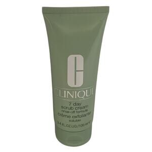 Clinique 7 Day Face Scrub Cream Rinse-Off Formula 3.4 oz.